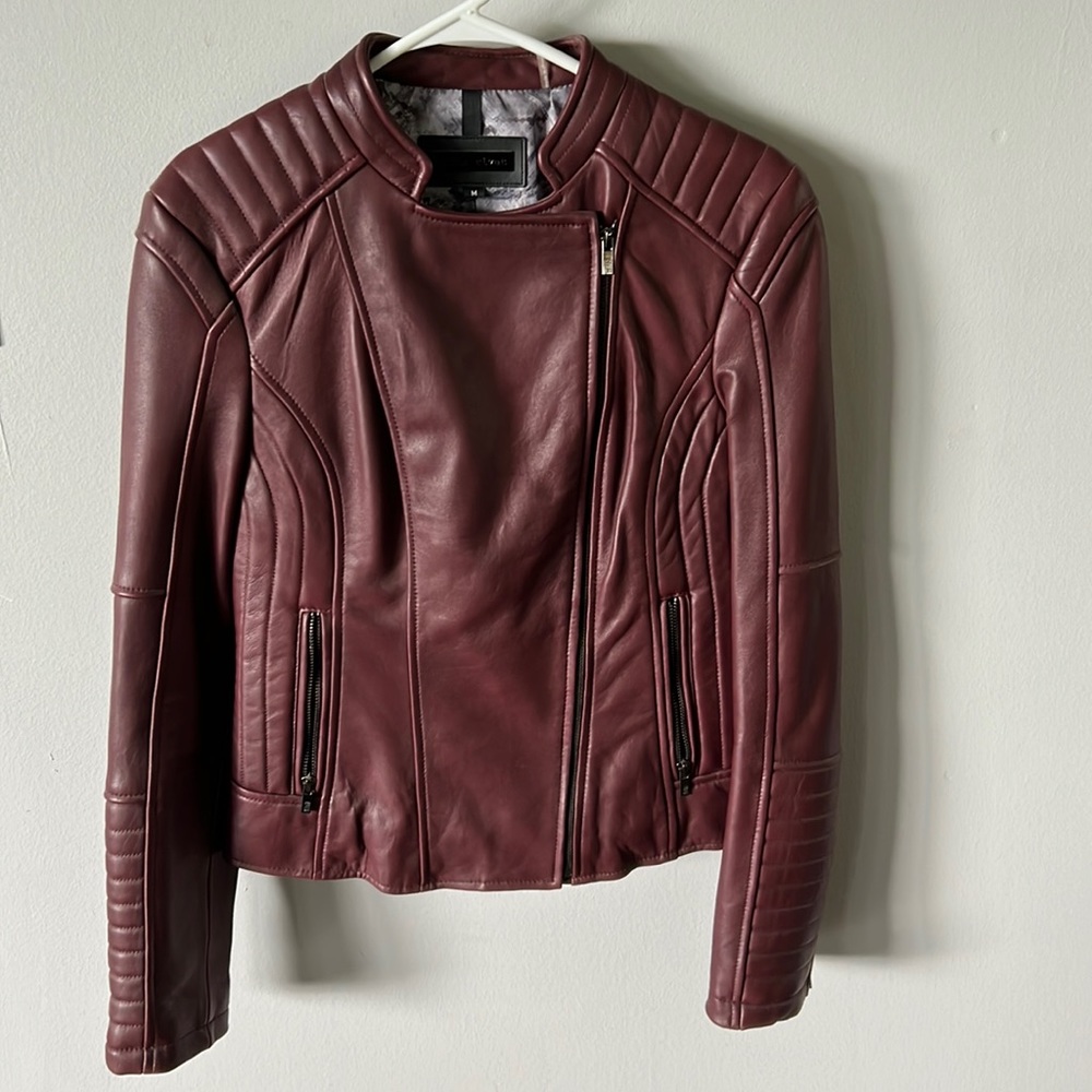 Black Rivet Women’s Leather Jacket